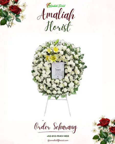 Krans Bunga Duka Kebonagung